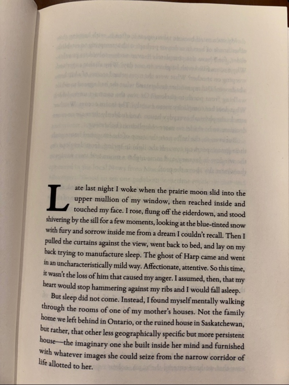 Mix & Match 4/$40 | In Winter I Get Up At Night - Jane Urquhart | Hardcover - Picture 5 of 5